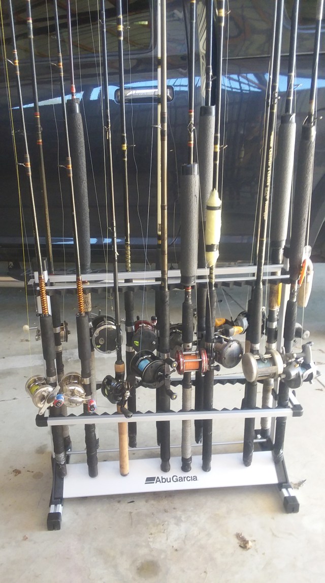 abu garcia horizontal 6 rod rack Fishing : Sports & Outdoors ABU Horizontal 6 Rod Rack
